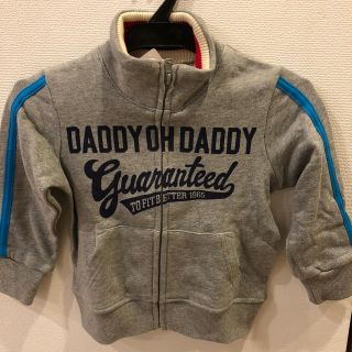 ダディオーダディー(daddy oh daddy)のダディーオーダディー　ジッパー付きトレーナー　100cm(Tシャツ/カットソー)