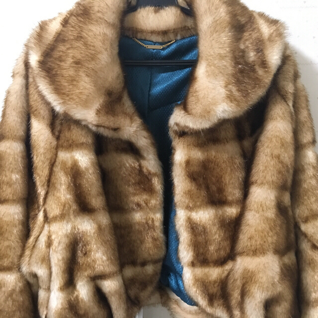 Lily Brown(リリーブラウン)のlilybrown ショート丈ファーコート レディースのジャケット/アウター(毛皮/ファーコート)の商品写真