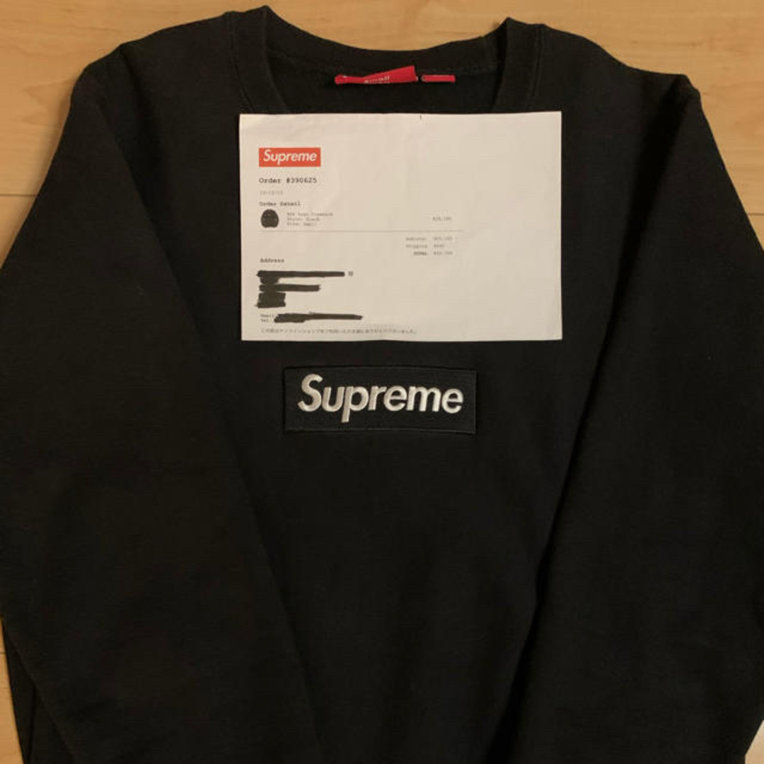 メンズsupreme Box Logo Crewneck