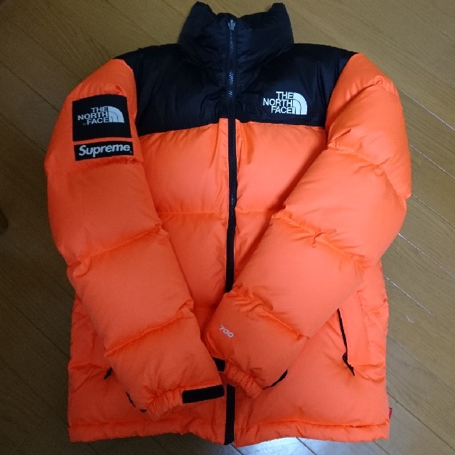 16aw supreme north face orange オレンジ ヌプシ