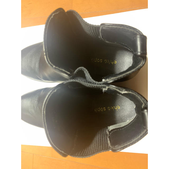 ehka sopo(エヘカソポ)のチェルシー ブーツ サイドゴアブーツ ショートブーツ レディース レディースの靴/シューズ(ブーツ)の商品写真