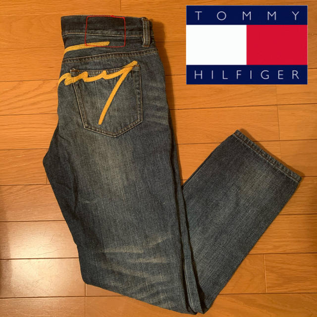 TOMMY HILFIGER(トミーヒルフィガー)のTOMMY HILFIGER トミーヒルフィガー/デニム　ジーンズ　M 美品 レディースのパンツ(デニム/ジーンズ)の商品写真