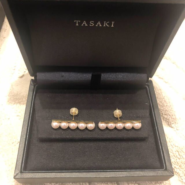 TASAKI(タサキ)のTASAKI バランスプラスピアス　サクラゴールド　美品 レディースのアクセサリー(ピアス)の商品写真