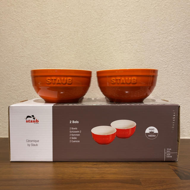 STAUB - 値下中☆新品未使用☆Staub セラミック ボウル ボール ...