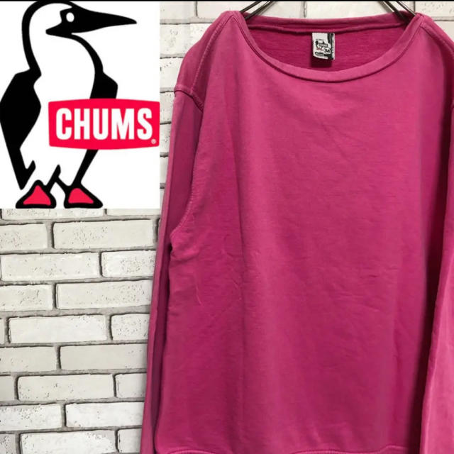 CHUMS(チャムス)のCHUMSチャムス☆【ニヤ様専用】入りピンクカラースエット メンズのトップス(スウェット)の商品写真