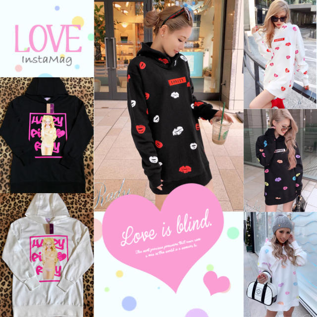 Rady♡パーカーワンピ＆ぷるぷるシャツ＆Ｔシャツ♡１１点 - セット/コーデ