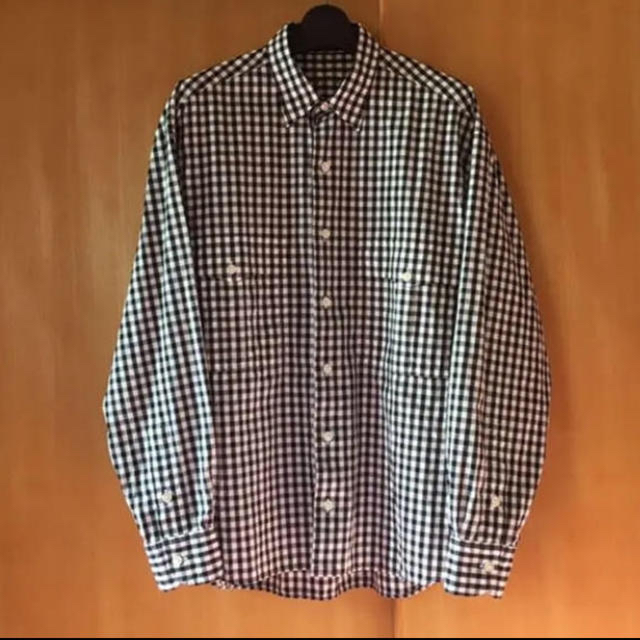 COMOLI(コモリ)のROLL UP GINGHAM CHECK SHIRT  メンズのトップス(シャツ)の商品写真