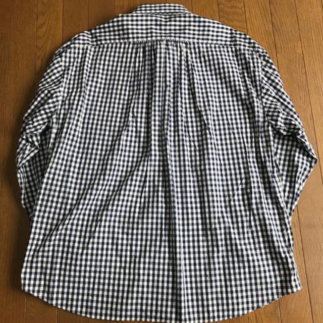 COMOLI(コモリ)のROLL UP GINGHAM CHECK SHIRT  メンズのトップス(シャツ)の商品写真