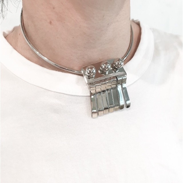 【週末限定値下げ】the dallas metal fringe choker