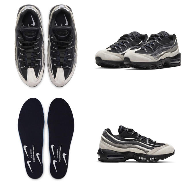 COMME des GARCONS HOMME PLUS(コムデギャルソンオムプリュス)のCOMME des GARCONS × Nike Air Max 27.0㎝ メンズの靴/シューズ(スニーカー)の商品写真