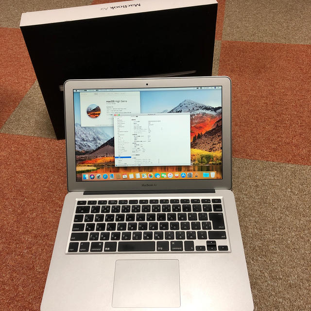 PC/タブレットMacBook Air 2010 Late 13インチ　125GB