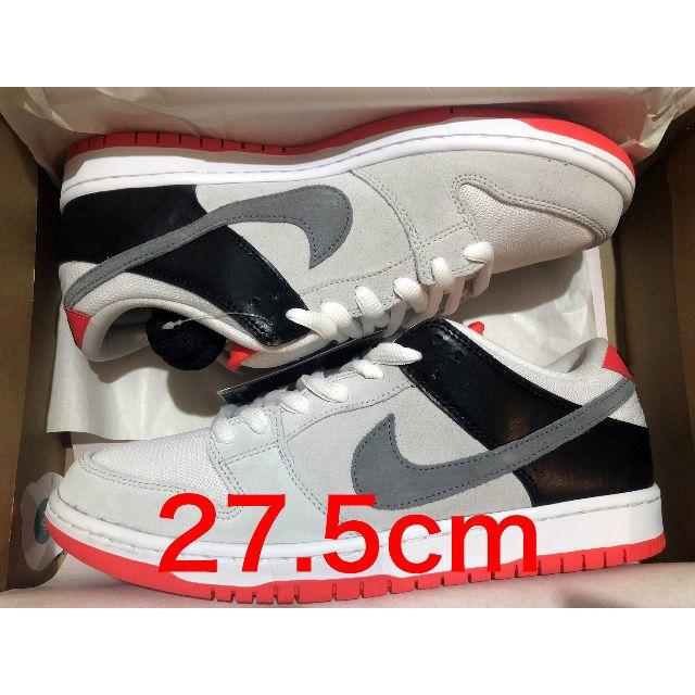 27.5】NIKE SB DUNK LOW infrared インフラレッド - スニーカー