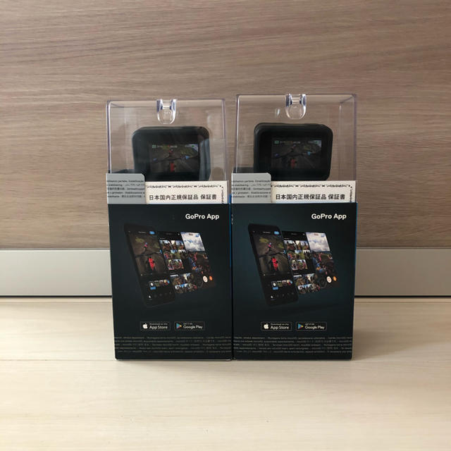 GoPro(ゴープロ)のmasaさん専用！！GoPro HERO 8 BLACK ×2個　新品未使用 スマホ/家電/カメラのカメラ(コンパクトデジタルカメラ)の商品写真