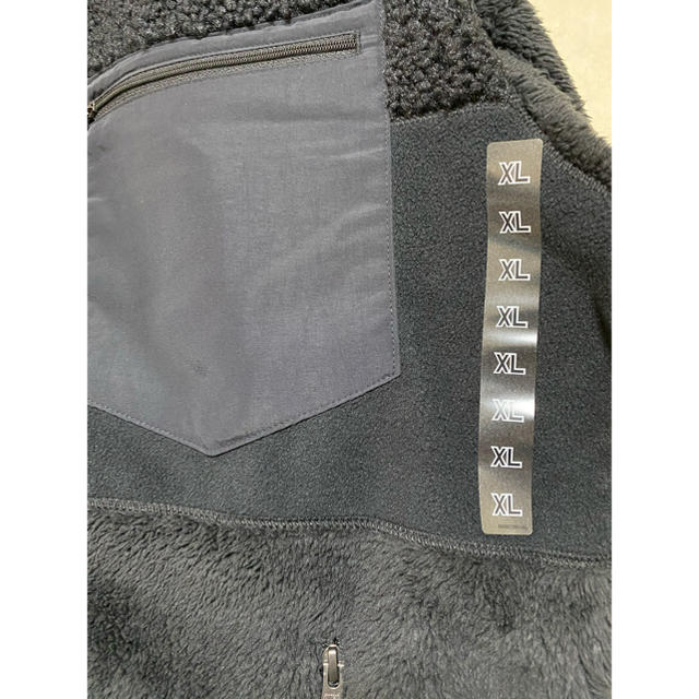 Engineered Garments(エンジニアードガーメンツ)のエンジニアードガーメンツ×UNIQLO  フリースジャケットXL 黒 メンズのジャケット/アウター(その他)の商品写真
