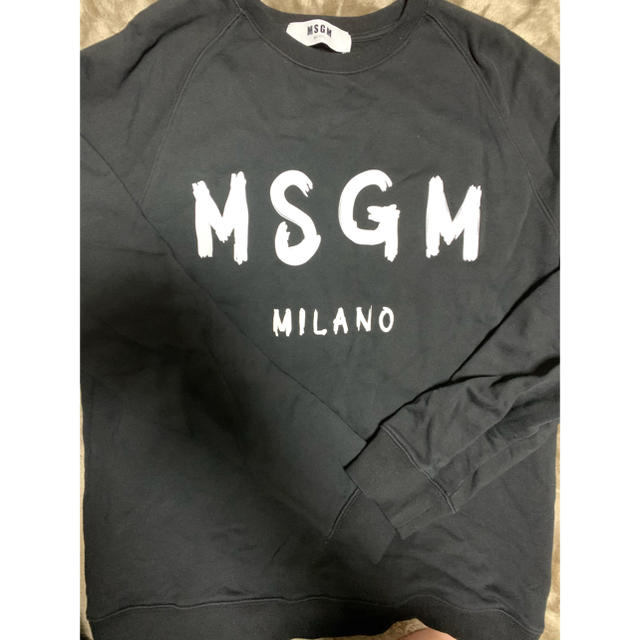 MSGM(エムエスジイエム)のmsgmのスウェット　美品です。購入者無断キャンセルによる再出品 メンズのトップス(スウェット)の商品写真