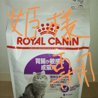 ロイヤルカナン(ROYAL CANIN)の姫様専用ロイヤルカナンROYAL CANINセンシブル猫用4kg新品未開封
(ペットフード)