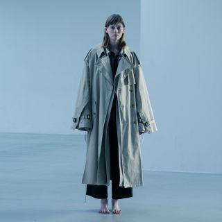 サンシー(SUNSEA)のstein 20ss LAY OVERSIZED TRENCH COAT(トレンチコート)