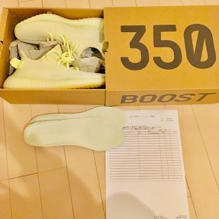 アディダス(adidas)のお譲りします！【美品】yeezy boost 350 butter(スニーカー)