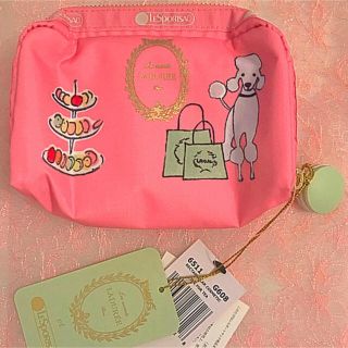 ラデュレ(LADUREE)の【新品】ラデュレ レスポートサック コラボ ポーチ(ポーチ)