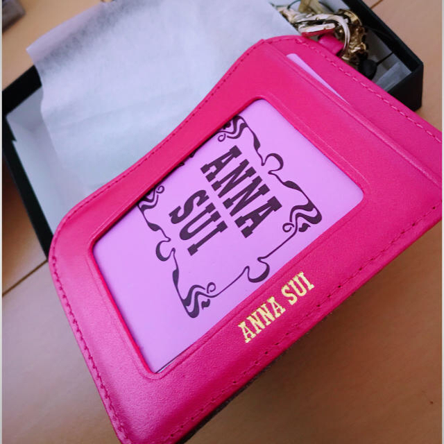 ANNA SUI(アナスイ)の10日まで早い者勝ち※ANNA SUI 定期入れ　Suica PASMO カード レディースのファッション小物(名刺入れ/定期入れ)の商品写真