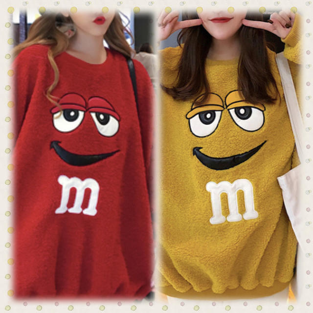 【フォロ割あり】ピープス女子 M&M's　WEGO◎ レディースのトップス(トレーナー/スウェット)の商品写真