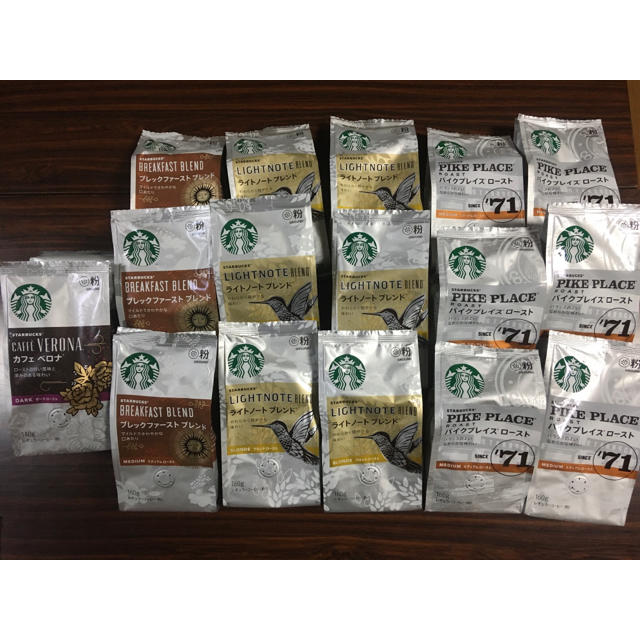 スターバックスコーヒー STARBUCKS COFFEE スタバ 粉 16袋