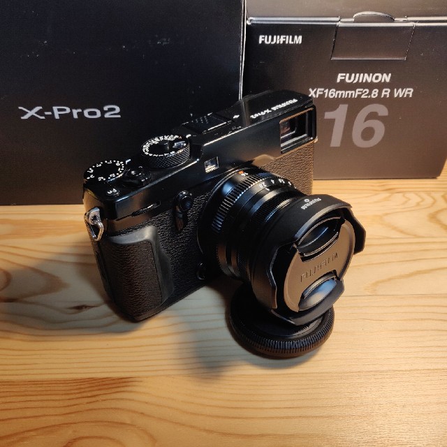 中古】FUJIFILM X-Pro2+XF16mmF2.8 R WR オマケ有 登場! www.gold-and