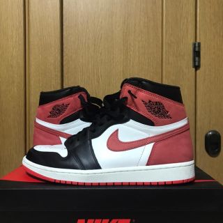 ナイキ(NIKE)のNIKE  jordan1  track red トラックレッド　28(スニーカー)