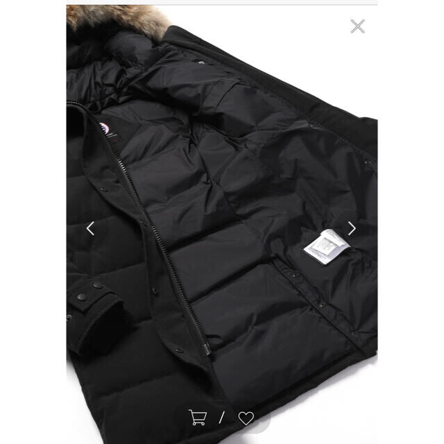 CANADA GOOSE(カナダグース)のカナダグース　マッケンジー　ブラック　Mサイズ☆正規品★ レディースのジャケット/アウター(ダウンコート)の商品写真