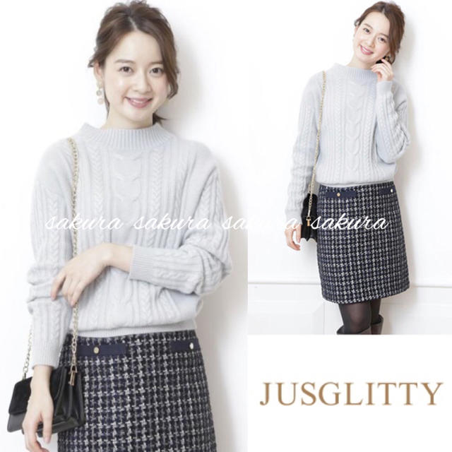 JUSGLITTY(ジャスグリッティー)のchest様専用♡ジャスグリッティー 2点おまとめ♡ レディースのトップス(ニット/セーター)の商品写真