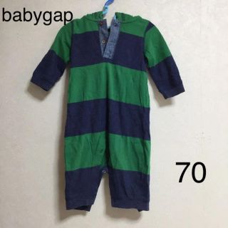 ベビーギャップ(babyGAP)のベビーギャップ ロンパース 70cm(ロンパース)