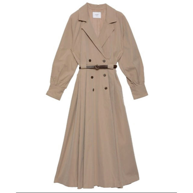 AMERI  新品★LONG COAT LIKE BELT DRESS ★