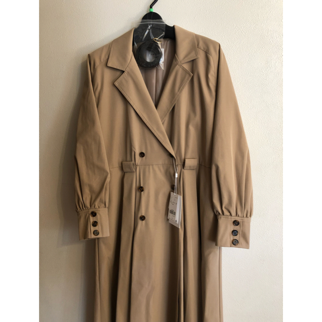 AMERI  新品★LONG COAT LIKE BELT DRESS ★