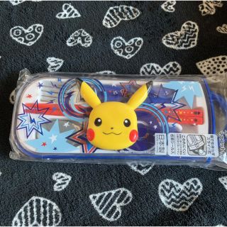 ☆新品未使用　ポケモンランチセット　箸箱　新学期な入学に(^_^)☆(弁当用品)