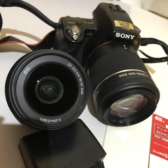 SONY - お値引きSONY α33 一眼レフの通販 by 購入前にプロフィール必読願いちぃすけ｜ソニーならラクマ