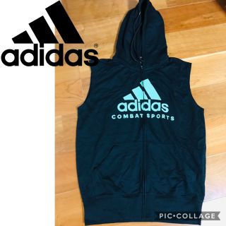 アディダス(adidas)の2/12値下げ　adidas ノースリーブパーカー(パーカー)