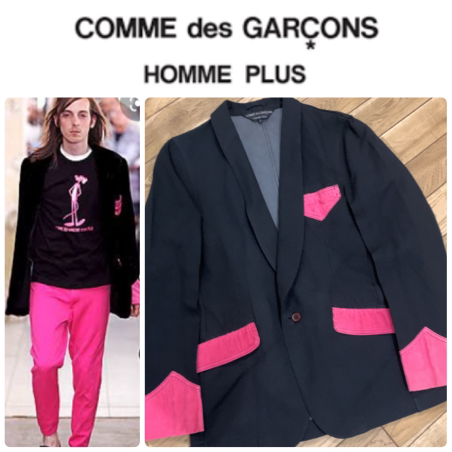 COMME des GARCONS HOMME PLUS(コムデギャルソンオムプリュス)のコムデギャルソン オム プリュス  デザイン　テーラード　ジャケット メンズのジャケット/アウター(テーラードジャケット)の商品写真