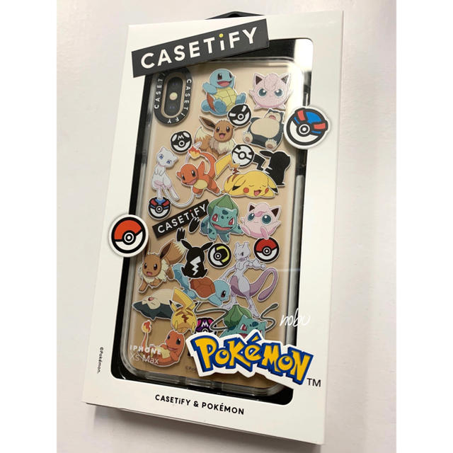 新品【 CASETiFY × ポケモン 】iPhone XS MAX ケース