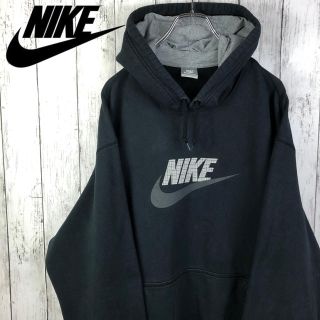 ナイキ(NIKE)の【みみた様専用】【希少】【ナイキ】デカロゴ プリント☆パーカー☆XL(パーカー)