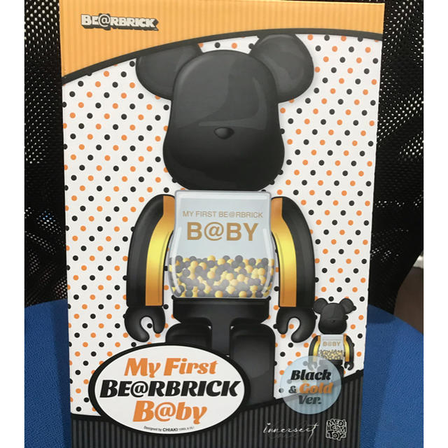ベアブリック RBRICK B@BY BLACK & GOLD 千秋 ベアブリック RBRICK B@BY BLACK & GOLD 千秋