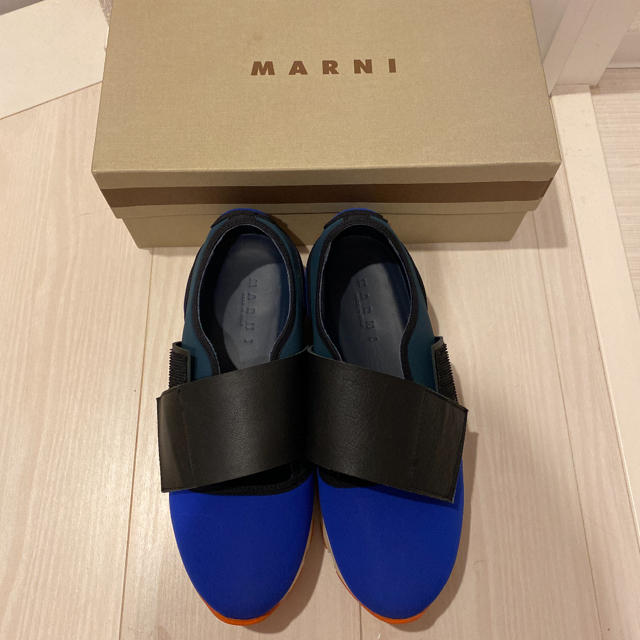 Marni(マルニ)のめーさん様専用☆超美品 MARNI スニーカー☆箱付き☆定価約7.5万円 レディースの靴/シューズ(スニーカー)の商品写真