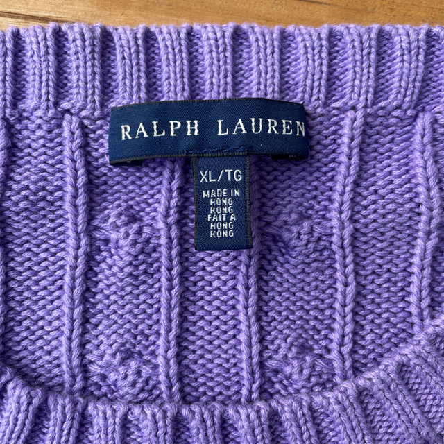 Ralph Lauren(ラルフローレン)の専用　ラルフローレン ニット セーター  XL 美品 レディースのトップス(ニット/セーター)の商品写真