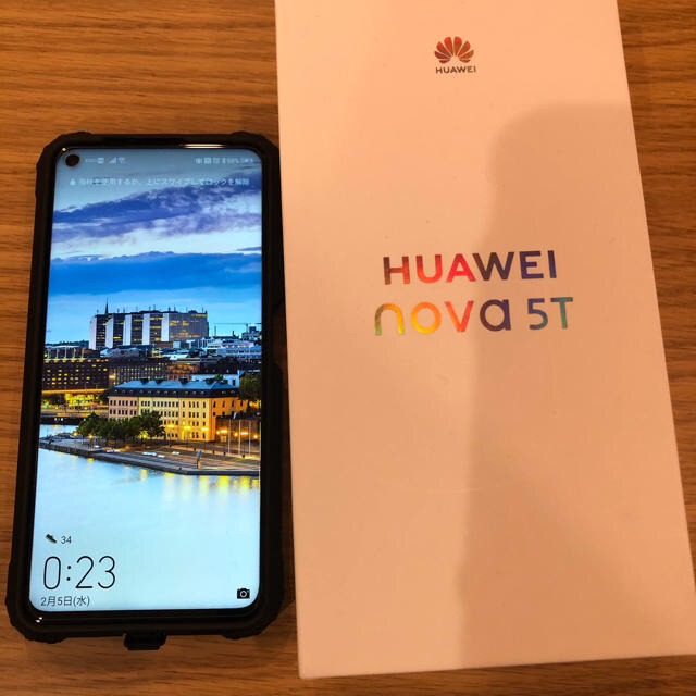 huawei nova 5T フルセットスマートフォン/携帯電話