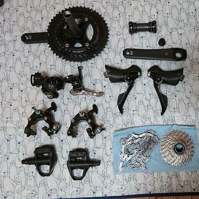 shimano コンポーネント 105 5800 11速 セット