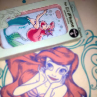 ディズニー(Disney)のアリエルiPhone6ケース♡ カバー♡(その他)