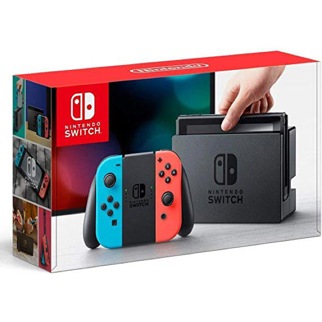 リバーシブルタイプ Nintendo Switch Joy-Con (L) ネオンブルー/ (R ...