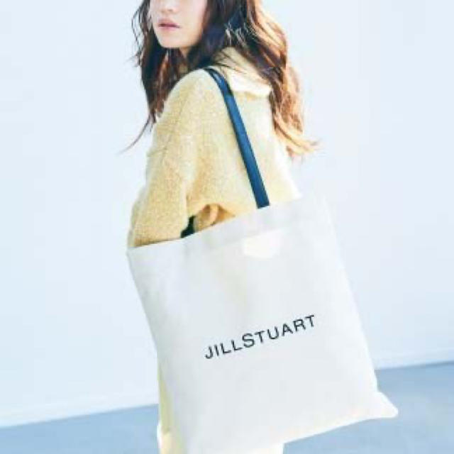 JILLSTUART(ジルスチュアート)のsweet 2月号 付録　ジルスチュアート ロゴトート&ファーポーチ《未開封》 レディースのバッグ(トートバッグ)の商品写真