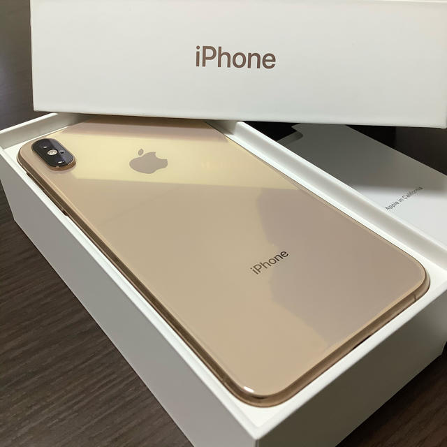 iPhone Xs Max 256GB ゴールド