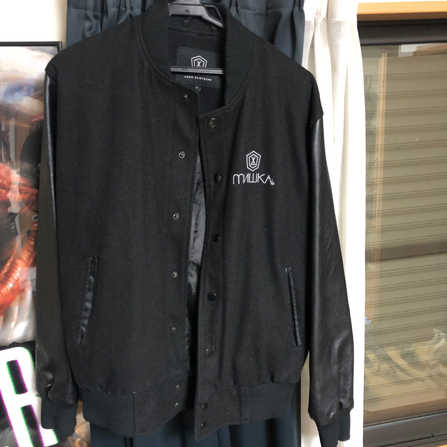 MISHKA(ミシカ)のLONG CLOTHING MISHKA コラボ　スタジャン メンズのジャケット/アウター(スタジャン)の商品写真