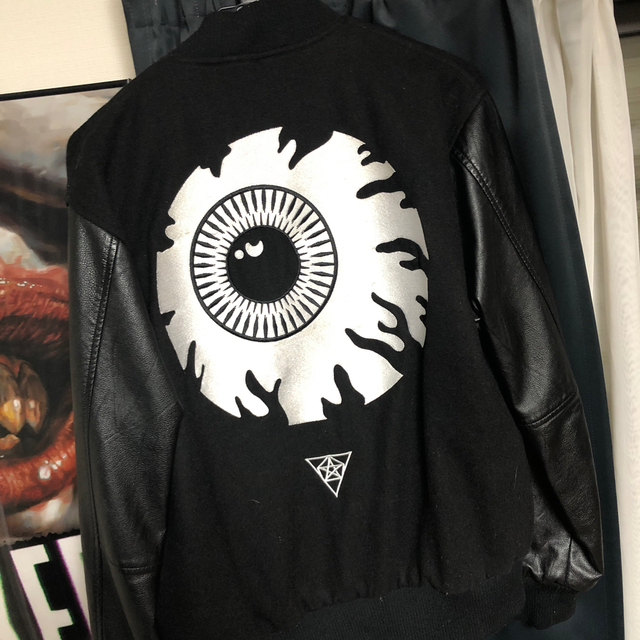 MISHKA(ミシカ)のLONG CLOTHING MISHKA コラボ　スタジャン メンズのジャケット/アウター(スタジャン)の商品写真